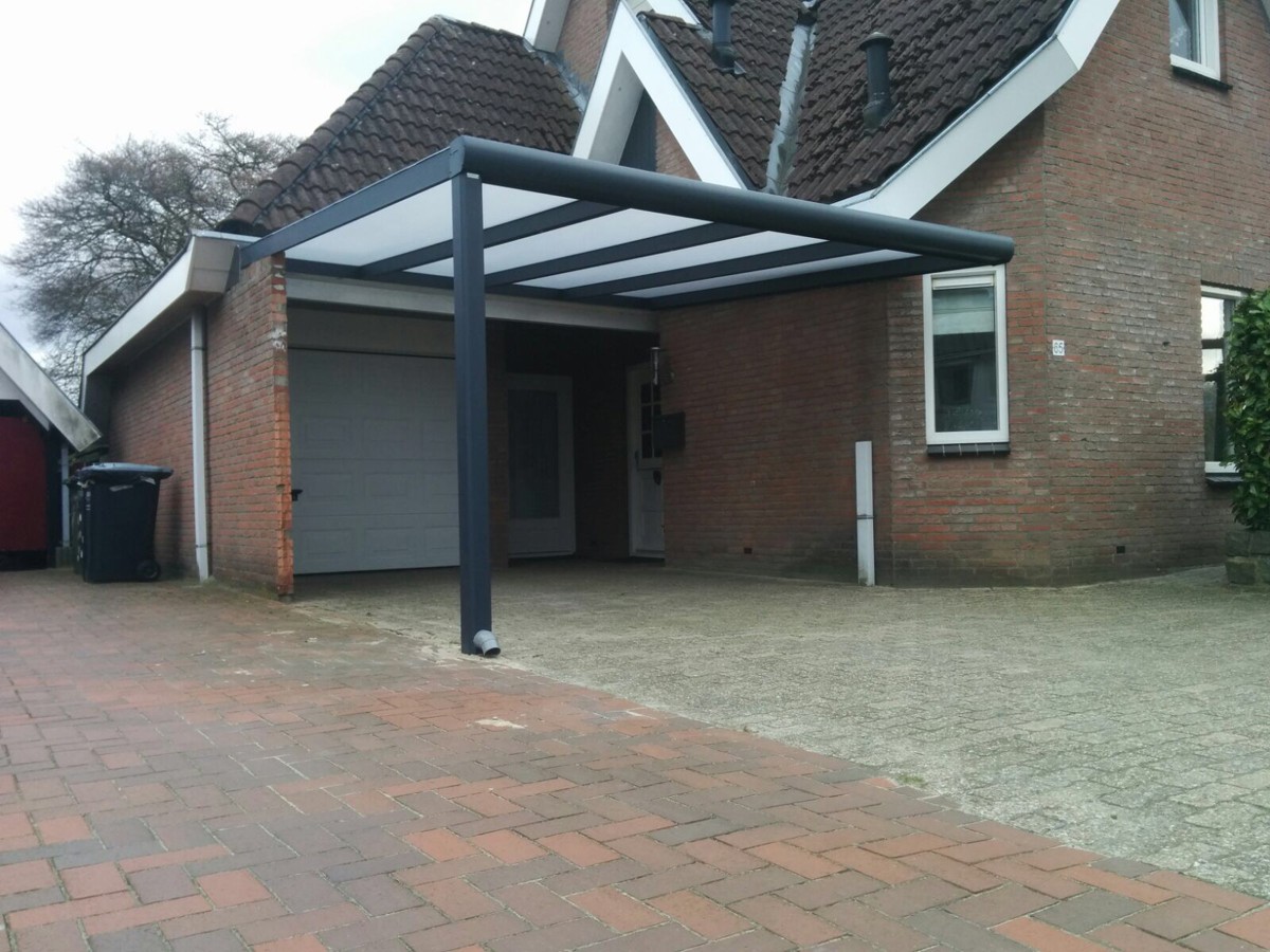 dutje Aanhankelijk galerij Carports van Alufox uit Erica de specialist in de provincie Drenthe